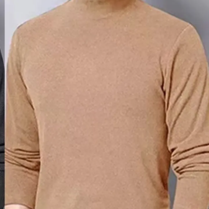 Double-sided%20velvet%20stand%20collar%20padded%20long%20sleeve%20t-shirt%20men's%20solid%20color%20autumn%20and%20winter%20thermal%20base%20layer%20top%20korean%20autumn%20coat%20-%20Image%207