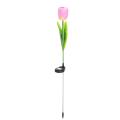 Light up life Solar Power Hyacinth LED Rose Flower Garden Stake Landscape Lamp Outdoor Yard Light Control. 
