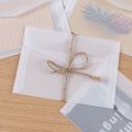 10Pcs Semi-Transparent Sulfuric Acid Paper Envelopes Vintage Letter Blank Envelope Wedding Invitation Gift Packing Greeting Card. 