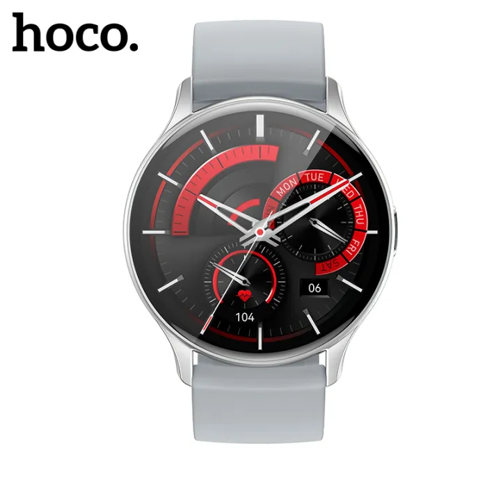 HOCO%20Y15%20AMOLED%20Smart%20Sports%20Watch%201.43%20inch%20Full%20Touch%20Display%20IP68%20Waterproof%20Unisex%20Smartwatch%20Health%20Monitoring%20Message%20Push%20Universal%20For%20All%20Smartphones%20Bluetooth%20Call%20-%20Image%202