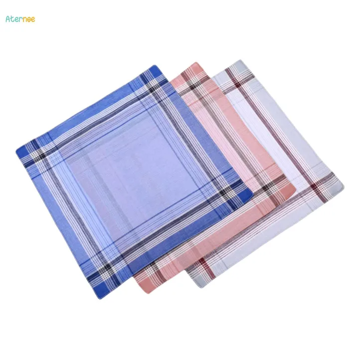 12x%20Hanky%20Premium%20Comfortable%20Soft%20Plaid%20Handkerchief%20for%20Suit%20Wedding%20Party%20Style%20A%20-%20Image%206