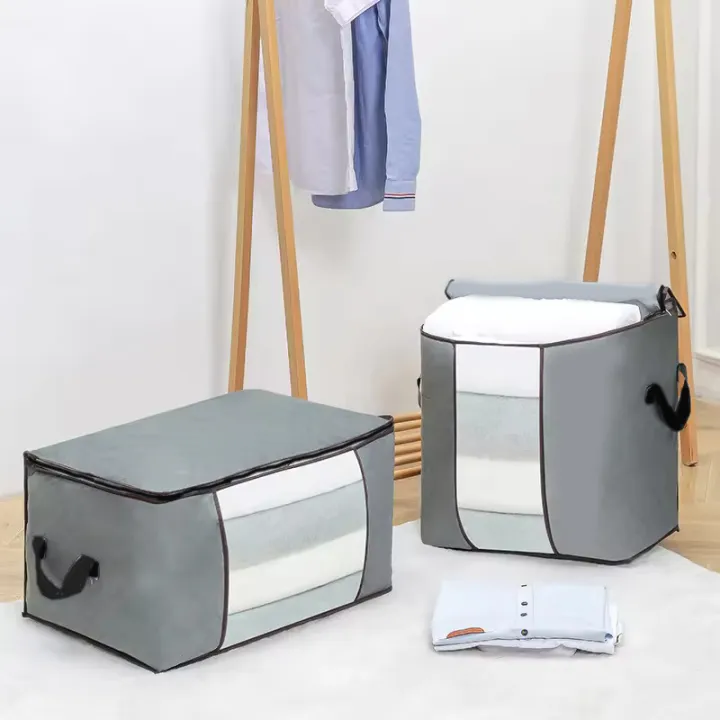 2PCS%20Large%20Clothing%20Storage%20Bags%20%E2%80%93%20Portable%20Wardrobe%20Organizer%20&%20Blanket%20Covers%20for%20Home%20Use%20-%20Image%202
