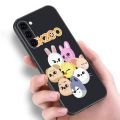 Kpop Stray kids S-skzoo Phone Case For Samsung Galaxy S23 S21 S20 FE S24 S22 Ultra S10E S10 S9 S8 Plus Black Silicone Cover. 