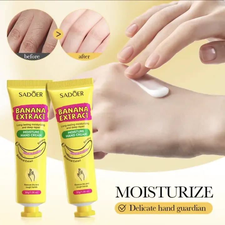 SADOER%20Banana%20Extract%20Moisture%20Hand%20Cream%2030gm%20Long%20Lasting%20Moisturizing%20&%20Deep%20Repair%20-%20Image%203