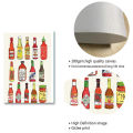 Hot Sauce Poster Kitchen Food Canvas Painting Color Wall Art Prints Minimalism Pictures For Living Room On The Wall Home Decor. 
