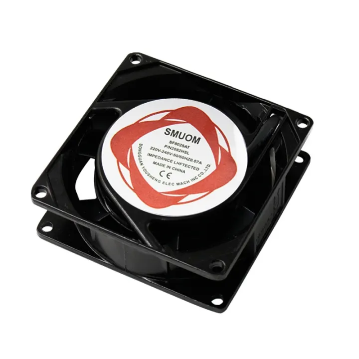 SMUOM%20SF8025AT%20220V%20Oil%20Bearing%208cm%20Silent%20Chassis%20Cabinet%20Cooling%20Fan%20-%20Image%202