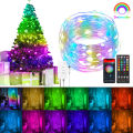 5M/10M Light Copper LED String Lights WIFI Colorful Light String Set RGB APP Control Lights String.