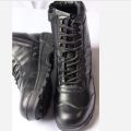 Orginal 100% Leather long zipper boots for mens- bikers Outdoor Boots for Men-.