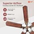 Orient Subaris 1300MM / 52" Ceiling Fan Underlight (Antique Copper). 