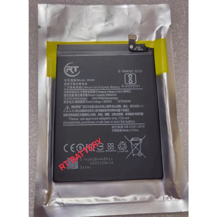 For%20Xiaomi%20Redmi%20Note%208%20Redmi%20Note%208T%20BN46%20Battery%20Capacity%204000mAh%20High%20Quality%20Phone%20Replacement%20Batteries%20-%20Image%204
