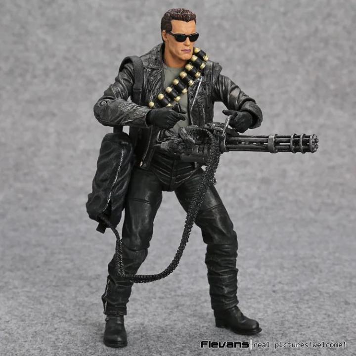NECA%20Terminator%202:%20Judgment%20Day%20T-800%20Arnold%20Schwarzenegger%20PVC%20Action%20Figure%20Collectible%20Model%20Toy%207%2018cm%20-%20Image%202