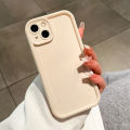 UCUC for Realme C63 Back Cover Solid Color Ladder Camera Soft Rubber Protection Phone Case.