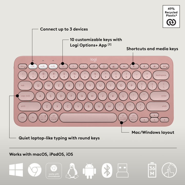 Logitech%20Pebble%202%20Combo,%20Wireless%20Keyboard%20and%20Mouse,%20Quiet%20and%20Portable,%20Customisable,%20Logi%20Bolt,%20Bluetooth,%20Easy-Switch%20for%20Windows,%20macOS,%20iPadOS,%20Chrome%20-%20Image%208