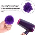 50 Pcs Pom Pom Fluffy Keyrings Soft Plush Charm Keyring Colorful Faux Fur Fluffy Keychain Ball for Women and Girls.