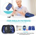 Insulin Cooler Case, 24-Hour Refrigerated Medicine Cooler for Travel with Thermometer Temperature Display - TSA Approved - Medicine Organizer Bag Includes 2 Ice Packs for Daily Life Trip.
