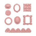 3D Fondant Cake Mold Vintage Mirror Frame Silicone Molds Cooking Tools Mould Dounp. 