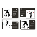 Reaction Training Light 6 Lights Agile Reaction Speed Training Equipment forFootball, Sports Training. 