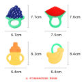 Silica gel Baby Hand Teether CN-1pcs Baby Hand Teether. 