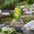 Practical Super Cute Vivid Animal Decoration Durable Ornament Garden for Stone.