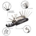 Multipurpose Cycle Tool Kit 16 in 1. 