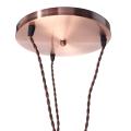 Lamps E27 Vintage Copper Pendant Ceiling Light Lamp Holder Hanging Lampshade Socket. 