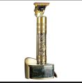 T9 Vintage USB 6500 charging cable with Rechargeable Hair Trimmer metal body Hair Cutting Machine For Men and Women. 