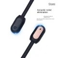 Noise Reduction Headset Accessories Microphone Mic 3.5mm Plug for QC35 QC35II Headphones with Microphone Mic. 