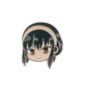Anime Spy X Family Brooch Cute Anya Loid Yor Forger Figure Metal Badges Lapel Button Pins For Women Girls Cosplay Manga Jewelry.