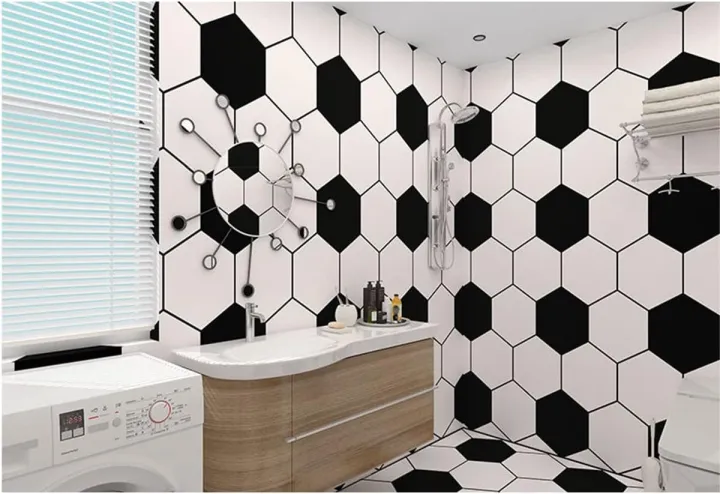24"%20x%2079"%20Floor%20Tile%20Stickers%20Peel%20and%20Stick,%20Self%20Adhesive%20Vinyl%20Flooring%20Waterproof%20Wear-Resistant%20Shower%20Floor%20Stickers%20Floor%20-%20Image%207
