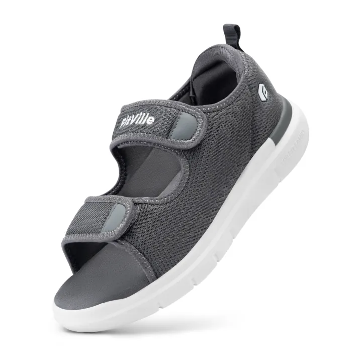 FitVille%20Men's%20Sandals%20Widened%20Mens%20Casual%20Shoes%20Velcro%20Lightweight%20for%20Plantar%20Fasciitis%20Arch%20Support%20Relief%20Pain%20-%20Image%207