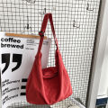 Idle Style Washed Canvas Bag Women's Large-Capacity Crossbody Bag Artistic Youth Shoulder Bag Japanese and Korean Simple Tote Bag. 
