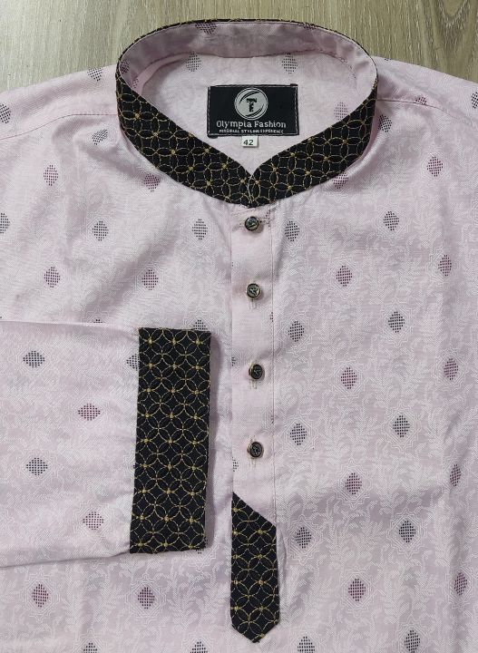 Cotton%20Exclusive%20Long%20Sleeve%20Panjabi%20for%20Men%20-%20Image%202