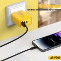 65W Type C Charger Quick Charge QC3.0 USB PD Fast Charger Adapter With 3 Ports EU US Phone Power Adapter For Samsumg IPhone. 