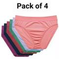 4 piece Cotton Panty For Women and panti for girls / Export quality ladies pantie / girls panty. 