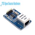 Mini ENC28J60 Ethernet LAN Network Module for arduino 51 AVR SPI PIC STM32 LPC Ethernet MCU development board supporting modules. 