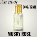 Musky Rose perfume oil.