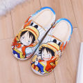 Anime ONE PIECE Monkey D. Luffy Roronoa Zoro Nami Cosplay Slippers Adult Unisex Cotton Family Shoes Gift. 