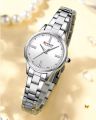 CURREN 9094 Simple Round Dial Fashion Dress Quartz Watches for Ladies With Stainless Steel. 