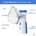 Portable Rechargeable Mesh Nebulizer Inhaler Atomizer. 