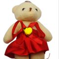 12cm Cute Bear Stuffed & Plush Teddy Bear Keychain Stuffed Animals Small Teddy Bear Pendant Cute Plush Toys As a Christmas Gift. 
