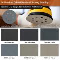 30Pcs 5-Inch Sanding Disc Sets, Hook&Loop 5-Inch 8-Hole Combination (800/1000/1500/2000/3000/5000) Sandpaper New Silicon Carbide.