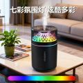 Mini Humidifier Air Purifier 180ML USB Aroma Essential Oil Diffuser Creative Volcano Color Light Mist Spray for Car Home Bedroom Humidifier Air Purifier.