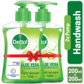 Dettol Handwash Aloe Vera 200ml Pump Double Pack Combo. 