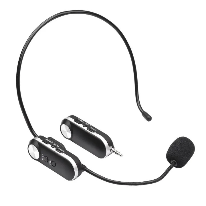 UHF%20Headset%20Wireless%20Microphone%20Professional%20Wireless%20Mic%20Set%20-%20black%20-%20Image%203