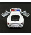 Random Color Car RED / WHITE  Kids Alloy Die Cast Full Metal 1:32 Scale Rescue Toy Cars Heavy Metal With Siren Music LED Lights Push & Pull Toys. 