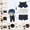 For 20cm Doll Clothes 25 Style Outfit Set Stuffed Dolls Doll Accessories Cool Stuff Changing Dressing Game Fans Gift Toys.