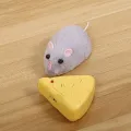 【happy one】Wireless Electronic Remote Control Rat Plush RC Mouse Toy Emulation Toys Rat for Cat Dog Mini Rat Tricky Toy. 