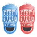 Plastic Bath Shoes Pumice Stone Foot Scrubber Shower Brush Massager Slippers for Bathroom Feet Heel Care. 