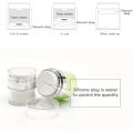 30ML Cosmetic Jar Acrylic Cream Refillable Cans Vacuum Bottle Press Style Cream Jar Vials Airless Bottles Cosmetic Container. 