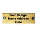 Customizable Wooden Door Name Plate– ICDNP-005. 